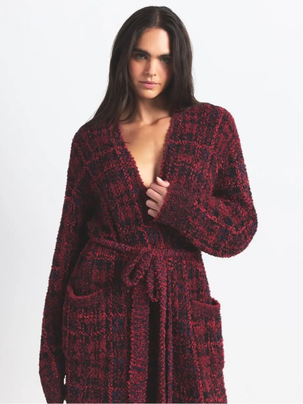 SKIMS Cozy Knit Robe L/XL - Picture 4 of 10